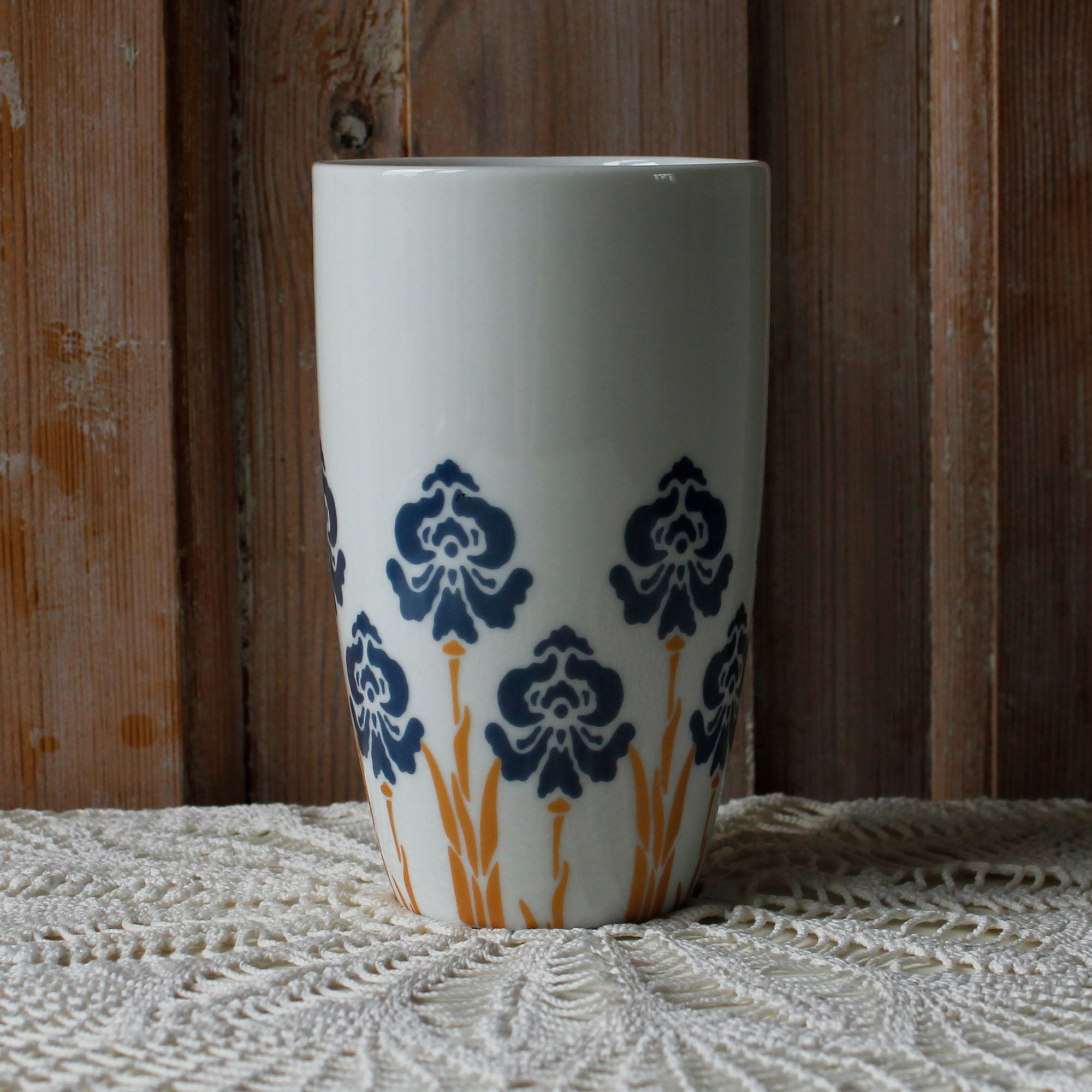 LV Blue Art Coffee Mug